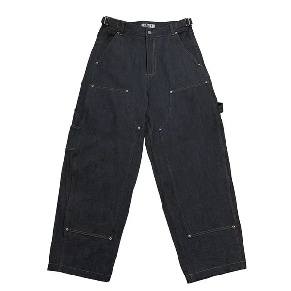 [BUNJANG] Grailz Coin Seoul Denim Carpenter Pants / 그레일즈 코인서울 데님 카펜터 팬츠