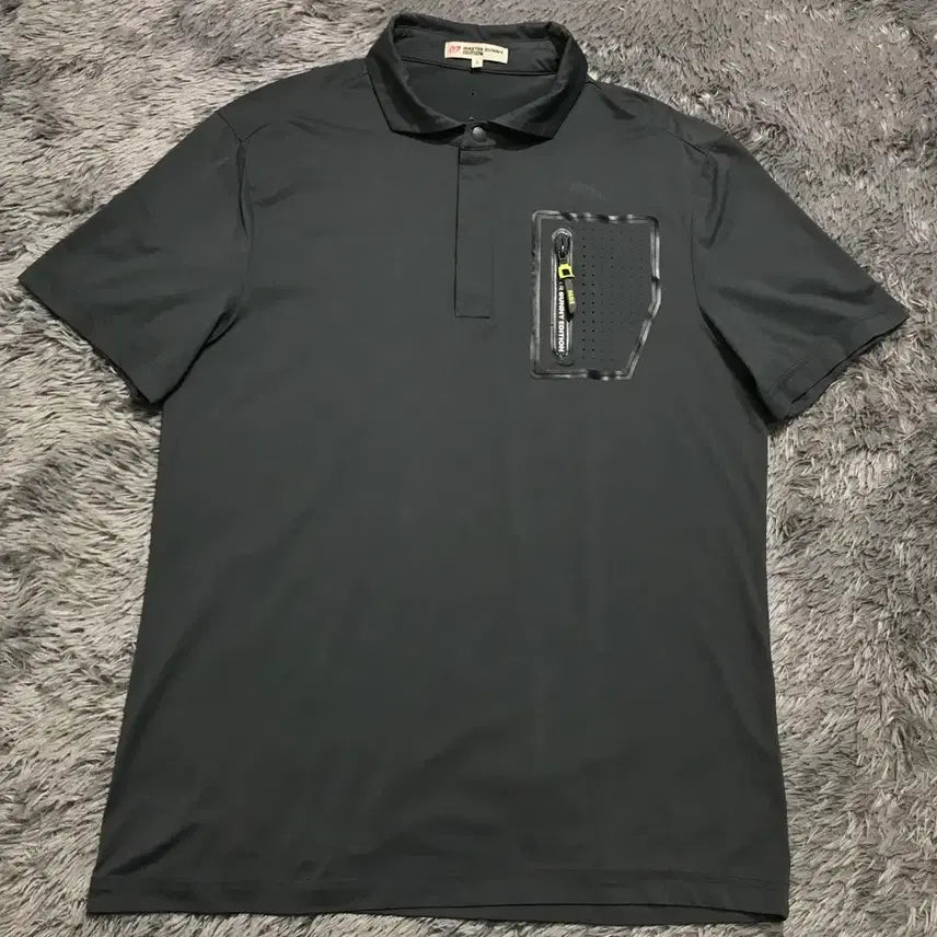 [BUNJANG] Master Bunny Edition Punching Pocket Short-Sleeve Polo Shirt / [5(L)] 마스터바니에디션 펀칭포켓 반팔 카라티셔츠@744