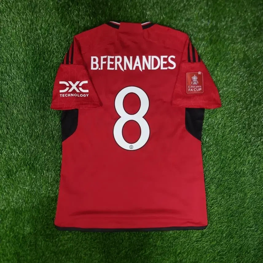[BUNJANG] Manchester United 23-24 Home Jersey #8 Bruno Fernandes / 23-24시즌 맨체스터 유나이티드 홈 유니폼 #8 브루노 페르난데스