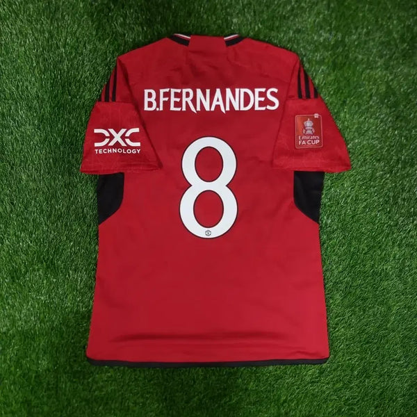 [BUNJANG] Manchester United 23-24 Home Jersey #8 Bruno Fernandes / 23-24시즌 맨체스터 유나이티드 홈 유니폼 #8 브루노 페르난데스