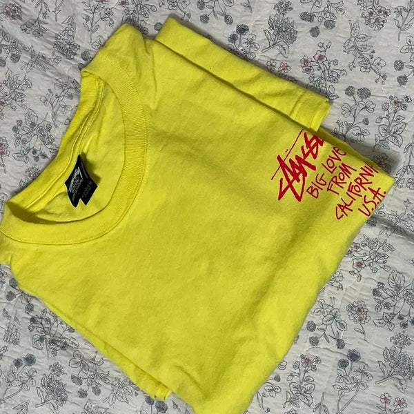 [BUNJANG] Stussy Big Love Short Sleeve T-Shirt XL / [XL] 스투시 빅러브 반팔티