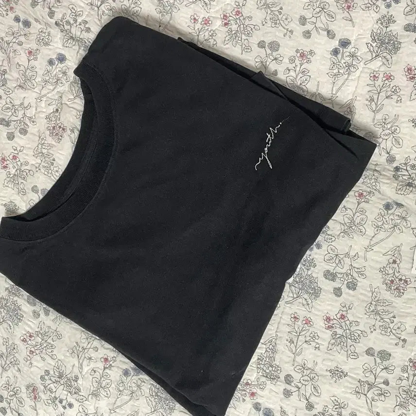 [BUNJANG] YUSE Logo Short-Sleeve T-Shirt Black / [L] 유스 로고 반팔티 블랙