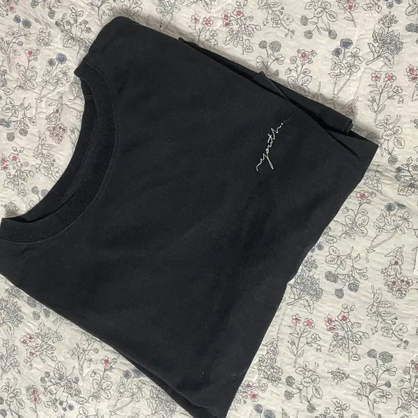 [BUNJANG] YUSE Logo Short-Sleeve T-Shirt Black / [L] 유스 로고 반팔티 블랙