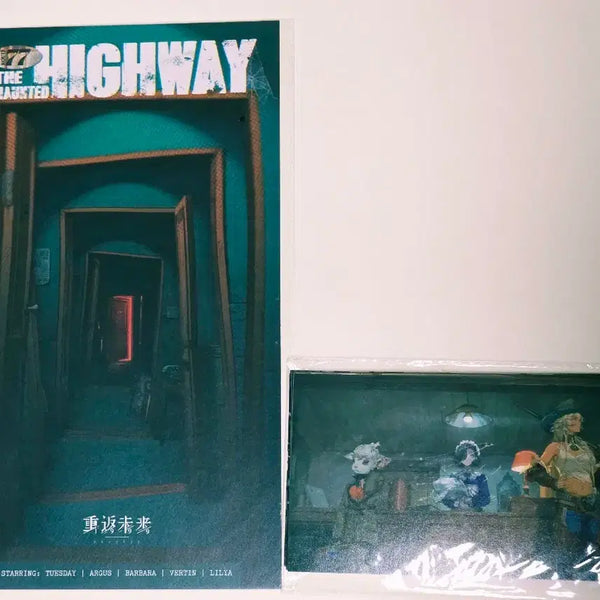 [BUNJANG] Reverse 1999 China Server 2.1 Poster & Postcard Bundle Set / 리버스1999 2.1 중국 서버 포스터, 엽서 일괄 판매