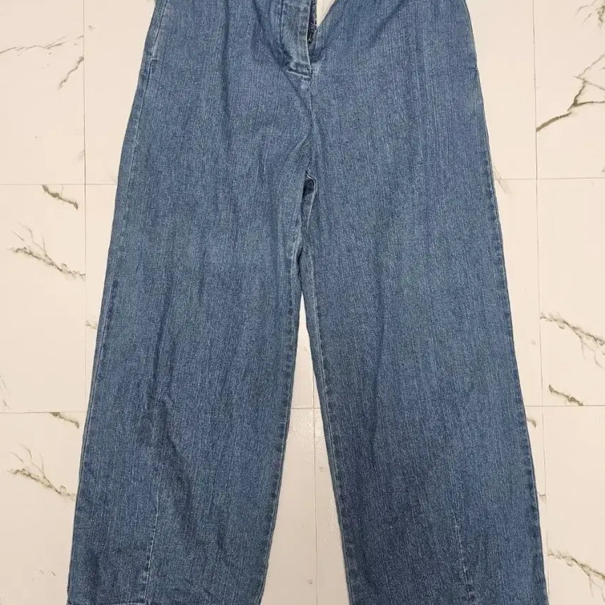 [BUNJANG] KLOKE Denim Wide Pants / KLOKE 데님 와이드 팬츠 청청