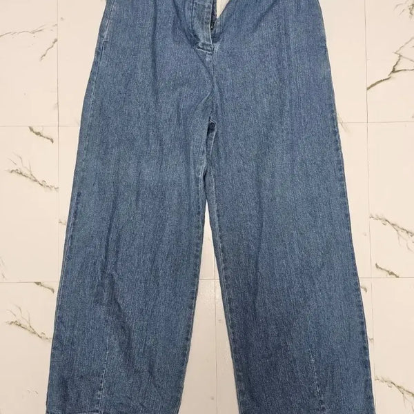 [BUNJANG] KLOKE Denim Wide Pants / KLOKE 데님 와이드 팬츠 청청