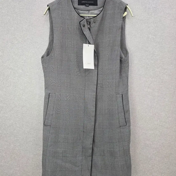 [BUNJANG] MAGOLOGAN KAMICHI Glen Check Long Vest / KAMICHI by MAGOLOGAN 체크 롱 베스트 / 미착용