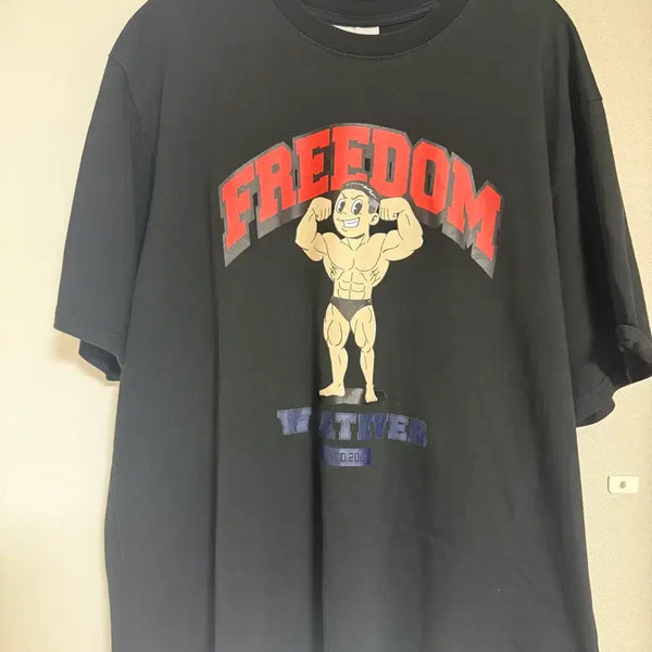 [BUNJANG] Freedom Olaight Park Jae Hoon Biceps T-Shirt / 프리덤 올라잇 박재훈 바이셉스 반팔 L