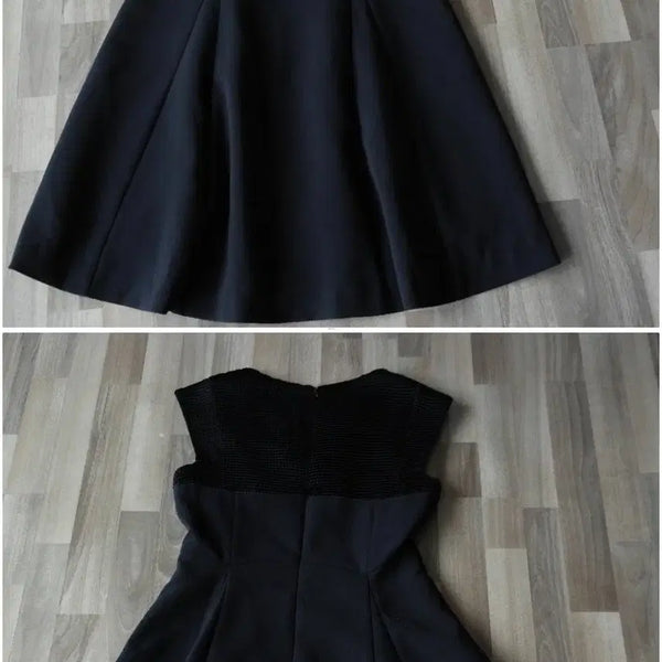 [BUNJANG] Tasse Tasse Black/Navy Dress Size 55 / TASSE TASSE원피스/55사이즈/최상급