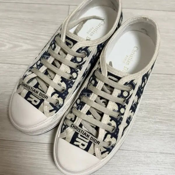 [BUNJANG] Christian Dior Oblique Platform Sneakers / 크리스챤디올 오블리크 플랫폼 스니커즈