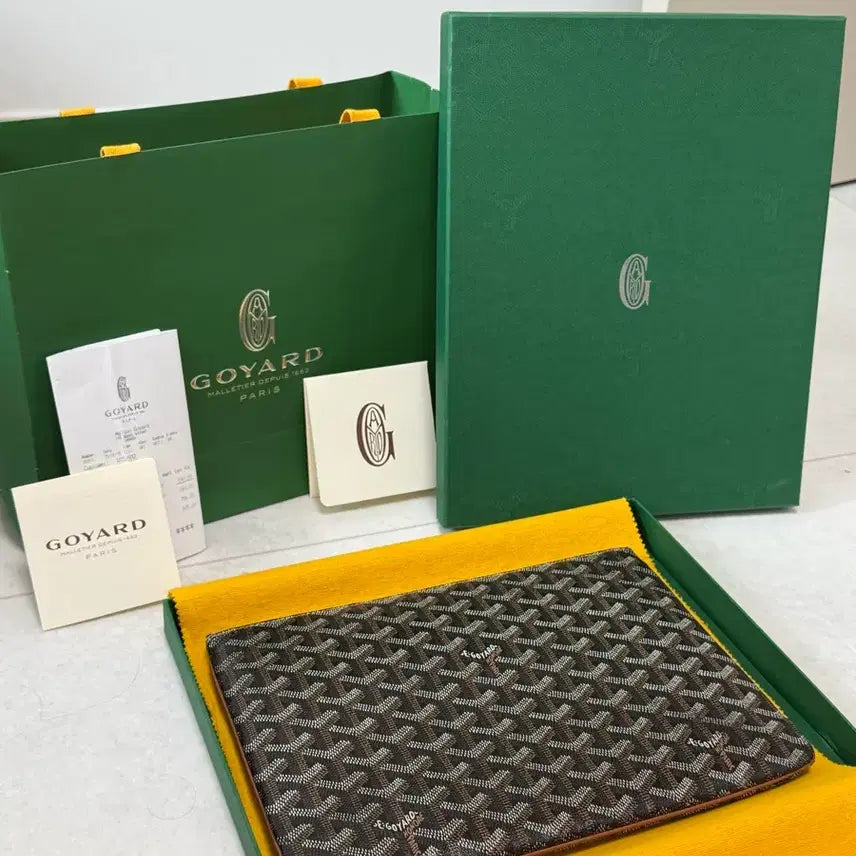 [BUNJANG] Goyard Saint Louis PM Clutch Bag / [정품] 고야드 세나 mm클러치백(풀구성)