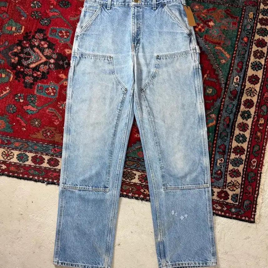 [BUNJANG] Carhartt B73 DST Double Knee Denim Pants / [34] OG 칼하트 B73 더블니 팬츠 칼하트 데님 더블니