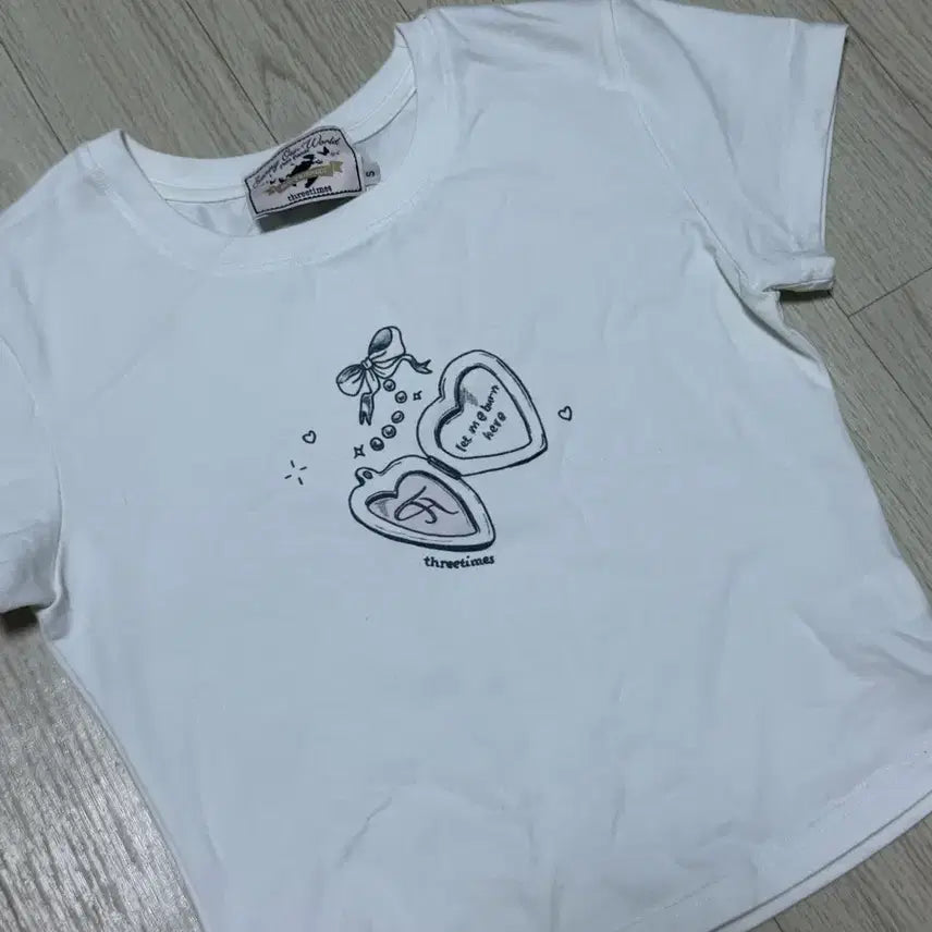 [BUNJANG] 3Times Short Sleeve T-Shirt / 쓰리타임즈 반팔