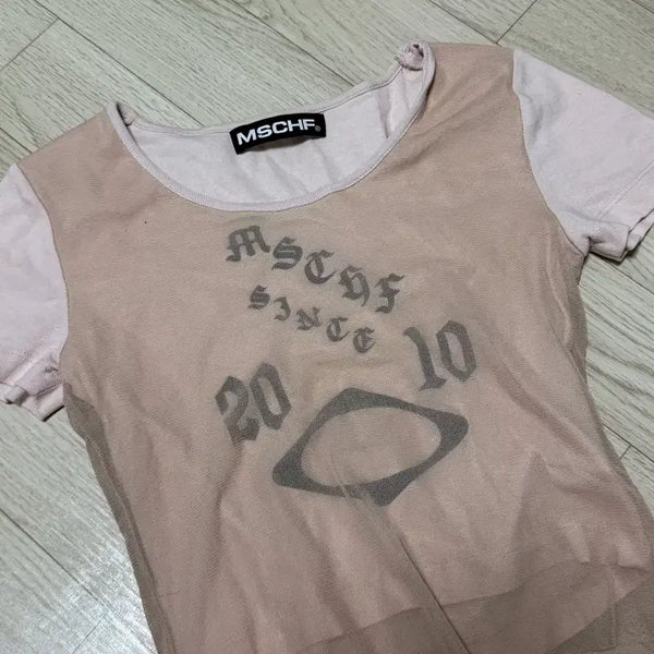[BUNJANG] Mischief Short Sleeve T-Shirt / 미스치프 반팔