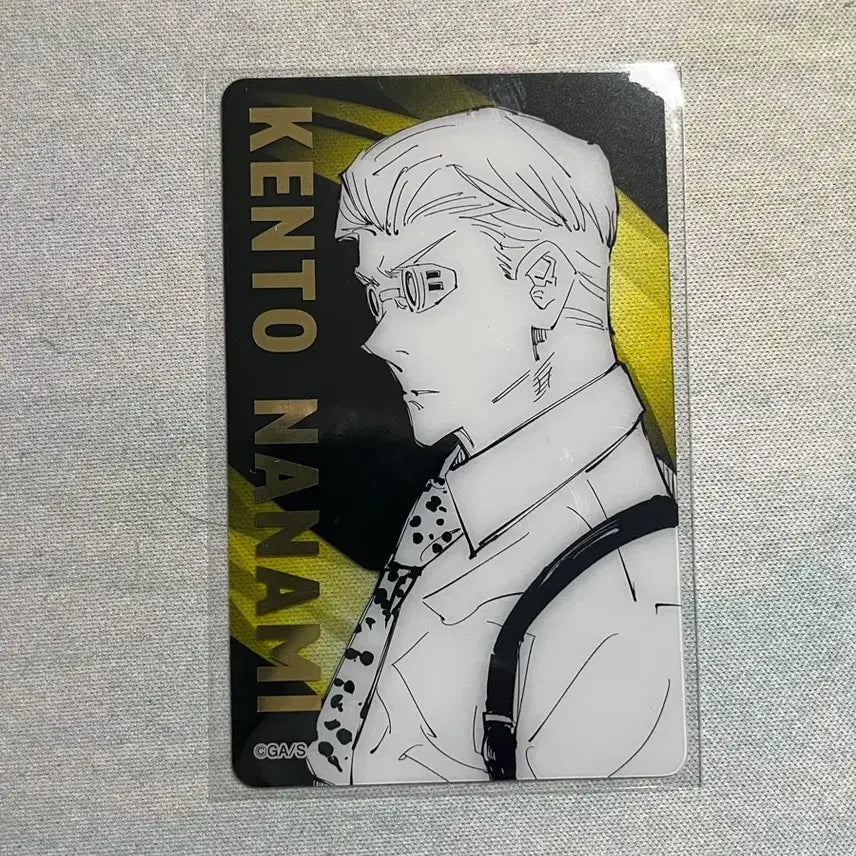 [BUNJANG] Jujutsu Kaisen Original Art Exhibition Clear Card - Kento Nanami (Jump Festa) / 주술회전 원화전 클리어 카드 점프페스타 나나미 켄토 판매합니다~!