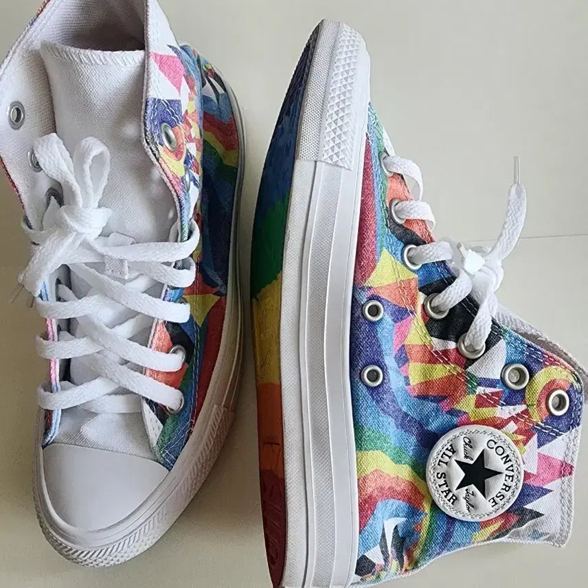 [BUNJANG] Converse Chuck Taylor All Star Pride Multi Hightop Sneakers / 170822C 척테일러 올스타 프라이드 멀티 하이탑