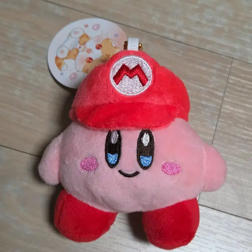 [BUNJANG] Mario & Luigi Costume Kirby Plush Keychain / 마리오 커비 인형 키링