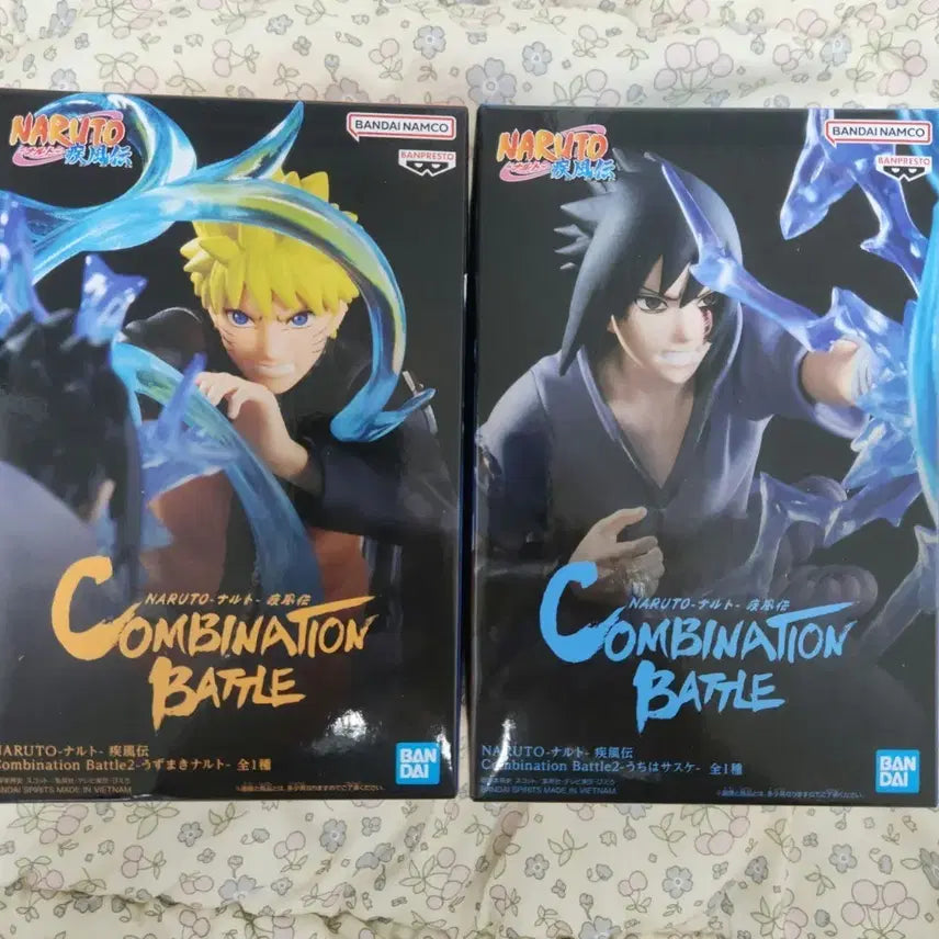 [BUNJANG] Naruto Sasuke Combination Battle Figure Bundle Set (Sealed) / [미개봉] 나루토 사스케 콤비네이션 배틀 피규어 일괄