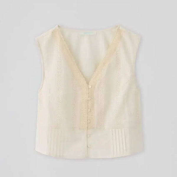[BUNJANG] Tannat Sirocco Lace Vest / 새상품/타낫 tannat 레이스 베스트 sirocco lace vest