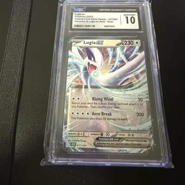 [BUNJANG] Pokemon Lugia ex CGC 10 Holo Card / 포켓몬 루기아 ex 카드 cgc 10