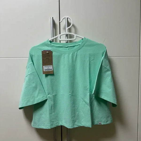 [BUNJANG] Skullpig Sorona Crop Short Sleeve T-shirt Mint / 스컬피그 소로나 크롭 숏 슬리브 민트 티셔츠