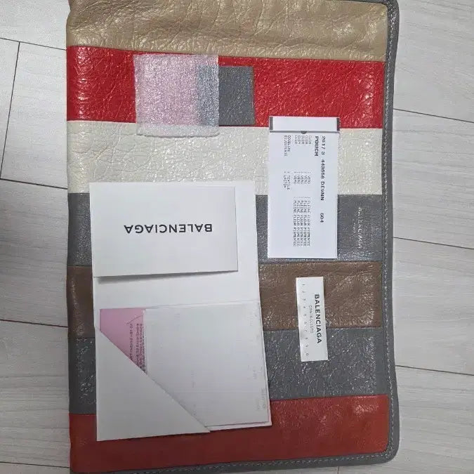 [BUNJANG] Balenciaga Bazar Pouch Multicolor / 발렌시아가 바자 클러치 멀티컬러