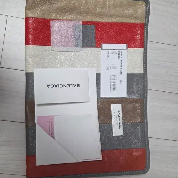 [BUNJANG] Balenciaga Bazar Pouch Multicolor / 발렌시아가 바자 클러치 멀티컬러