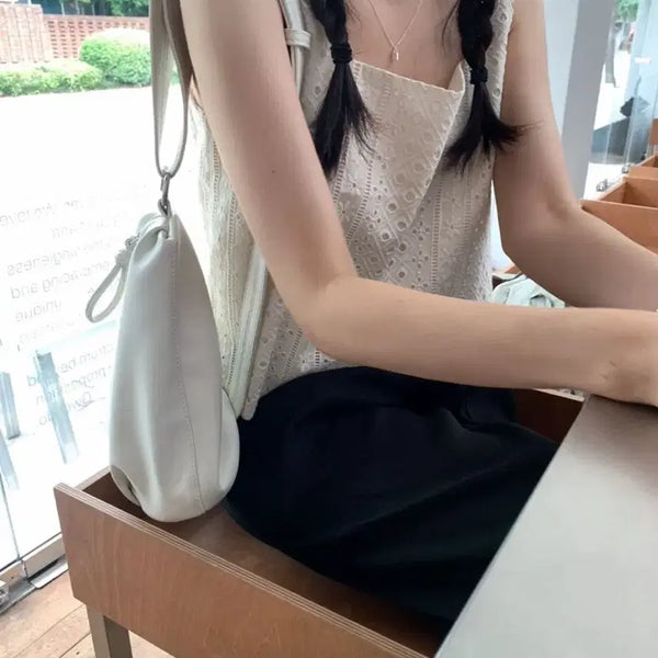 [BUNJANG] Yunseulshop Sleeveless Tank Top / 윤슬샵 제작 슬리브리스 나시탑