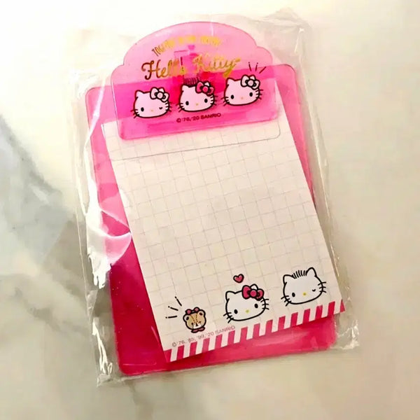[BUNJANG] Sanrio Hello Kitty Memo Clip Holder / 카오하나 키티 메모꽂이, 키티 집게, 키티 클립보드