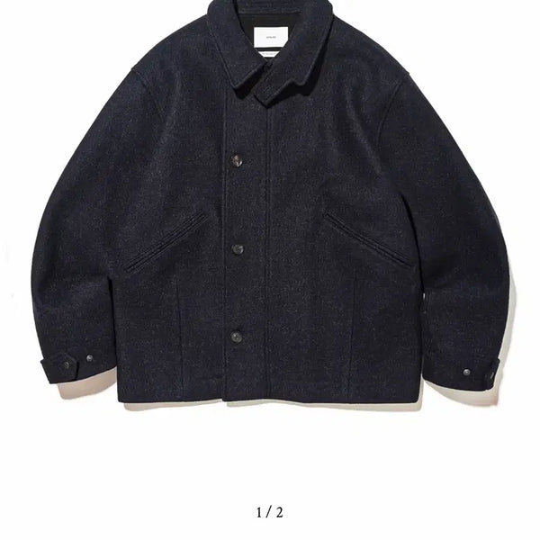 [BUNJANG] Ourselfs MK3 Coat Navy Size 3 / 아워셀브스 MK3 코트 3사이즈