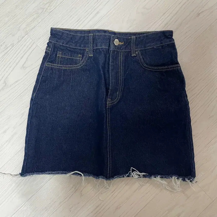 [BUNJANG] Spao Raw Denim Skirt / 스파오 생지스커트