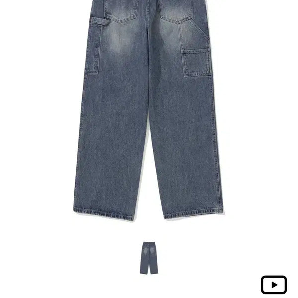 [BUNJANG] SIIIIDO ANDO CARPENTER Washed Denim Jeans / [1] SIIIIDO ANDO CARPENTER 데님 청바지 팝니다