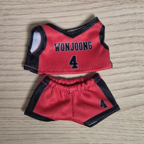 [BUNJANG] Garbage Time 10cm Plush Uniform (Jeon Yeong-jung) / 갑타 10cm 솜인형옷 전영중 유니폼 원중고 가비지타임