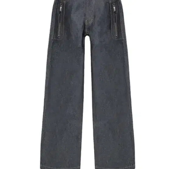[BUNJANG] MJD Low Rise Indigo Denim Pants / Mjd 로우 라이즈 인디고 데님