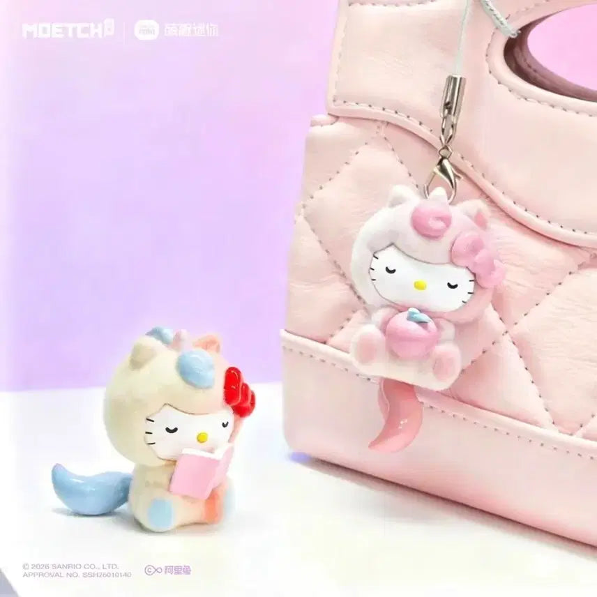 [BUNJANG] Hello Kitty Unicorn Adventure Keyring & Phone Strap Set / 정품) 헬로키티 마스코트 유니콘 어드벤쳐 키링 폰스트랩