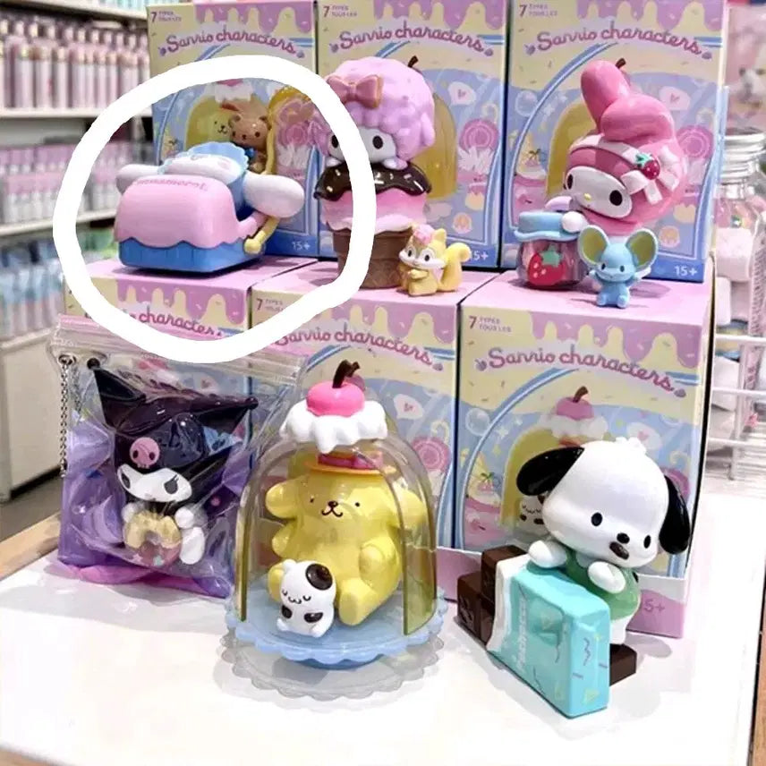 [BUNJANG] Sanrio Cinnamonroll Colorful Food Figure (Sealed) / [미개봉] 산리오 랜덤 피규어 > 시나모롤 컬러풀 푸드 피규어