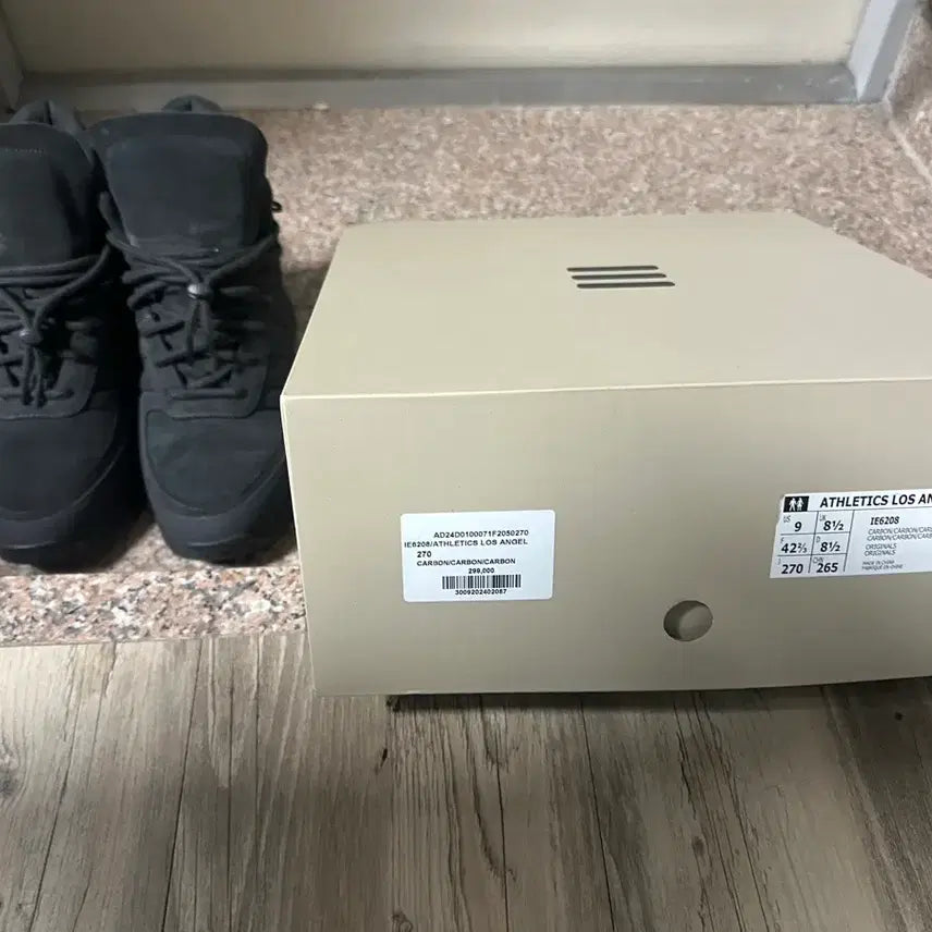 [BUNJANG] Adidas Los Angeles Hiker Black / [270] 아디다스 로스앤젤레스 하이커 블랙