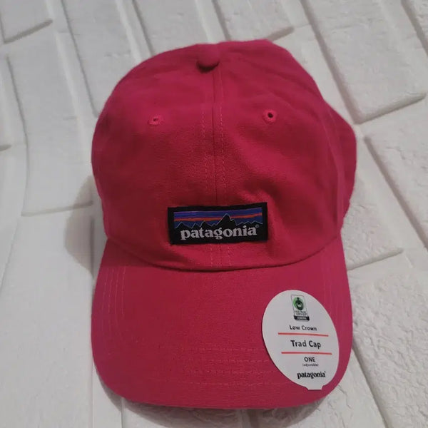 [BUNJANG] Patagonia P-6 Hot Pink Cap / 파타고니아 P-6핫핑크모자