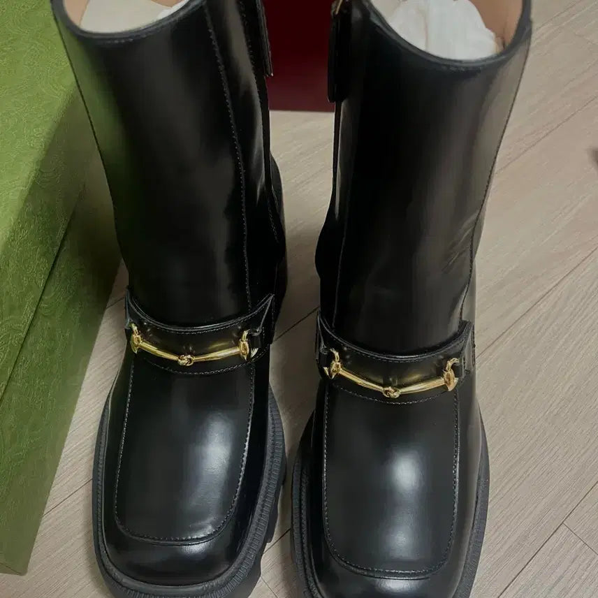 [BUNJANG] Gucci Horsebit Ankle Boots / 정품)구찌 홀스빗 앵클부츠38(235~245)