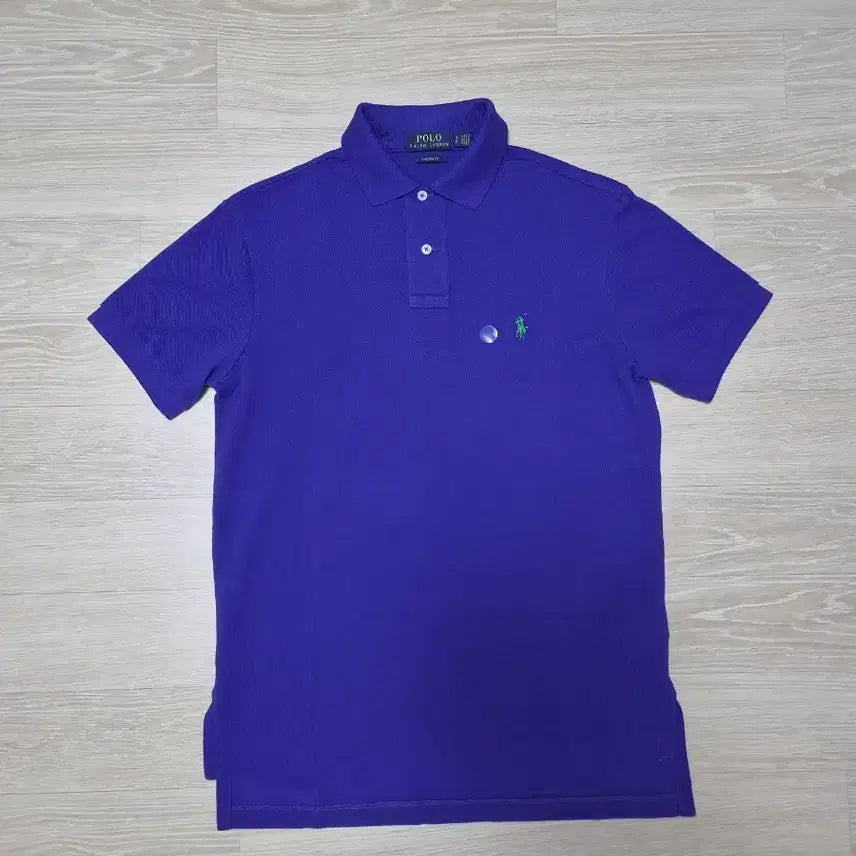 [BUNJANG] Polo Ralph Lauren Short Sleeve Polo Shirt Purple M / 폴로 랄프로렌 반팔 카라티 퍼플M