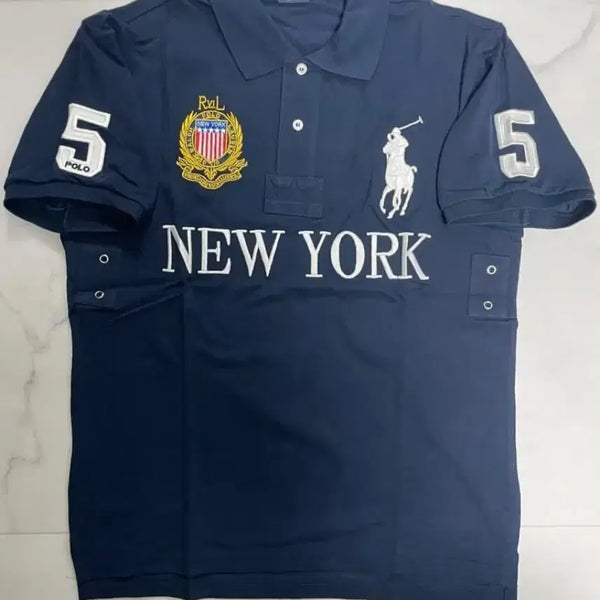 [BUNJANG] Polo Ralph Lauren Big Pony New York T-Shirt / 폴로 빅포니 뉴욕