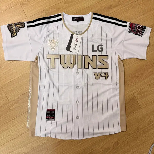 [BUNJANG] LG Twins Park Hae-min Player Marked Championship Jersey (Size 95) / 엘지트윈스 X 우승유니폼 X 박해민마킹(95)