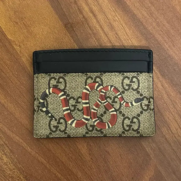 [BUNJANG] Gucci Snake Card Holder / 구찌 스네이크 카드지갑
