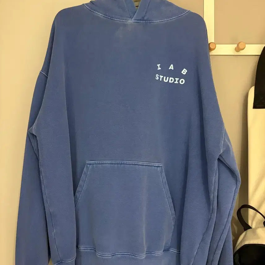 [BUNJANG] IAB Studio Pigment Hoodie Blue XL / [XL]아이앱 피그먼트 후드 블루