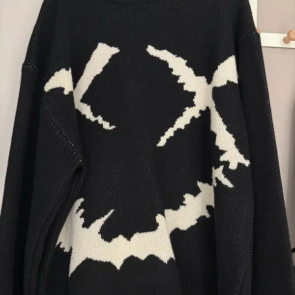 [BUNJANG] Trillion XX Smile Knit XL / [XL]트릴리온 XX스마일 니트