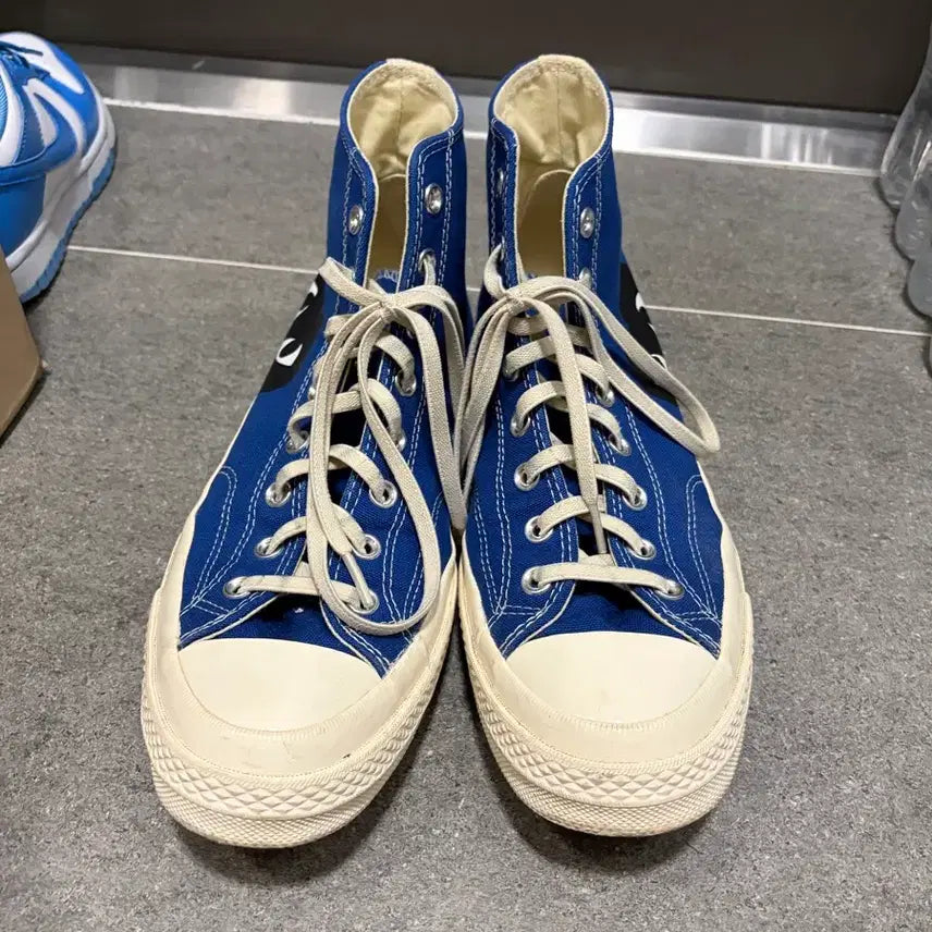 [BUNJANG] Converse x COMME des GARÇONS Blue Quartz Chuck 70 High Top / [285]컨버스 꼼데 블루 쿼츠