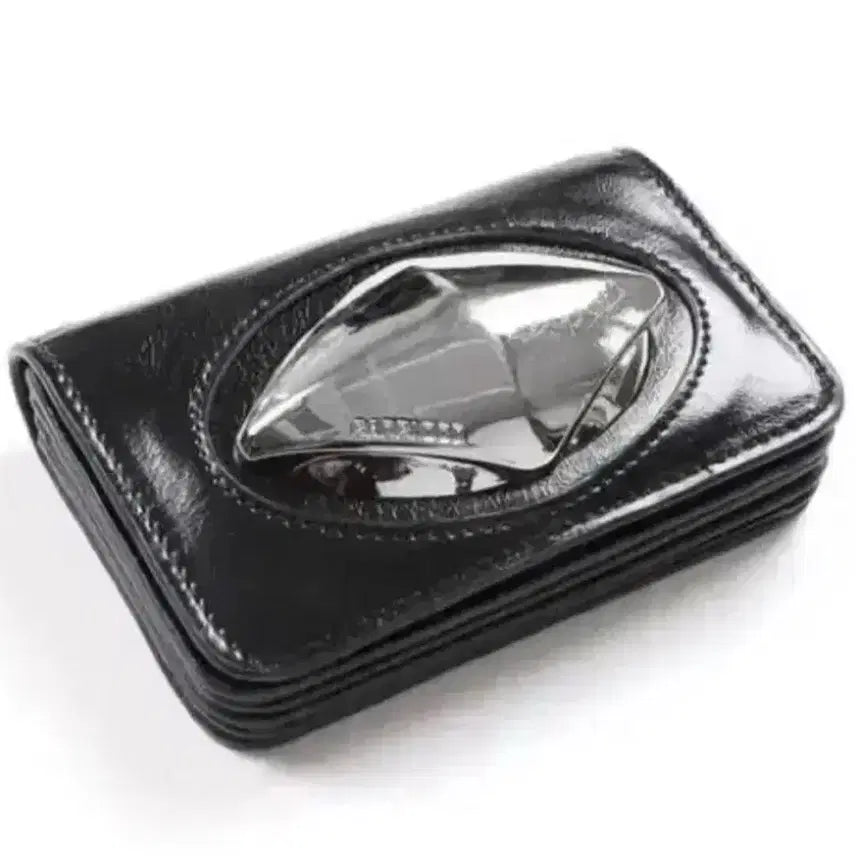[BUNJANG] BADBLOOD Ellipse Symbol Accordion Wallet / 배드블러드 엘립스 심볼 아코디언 지갑