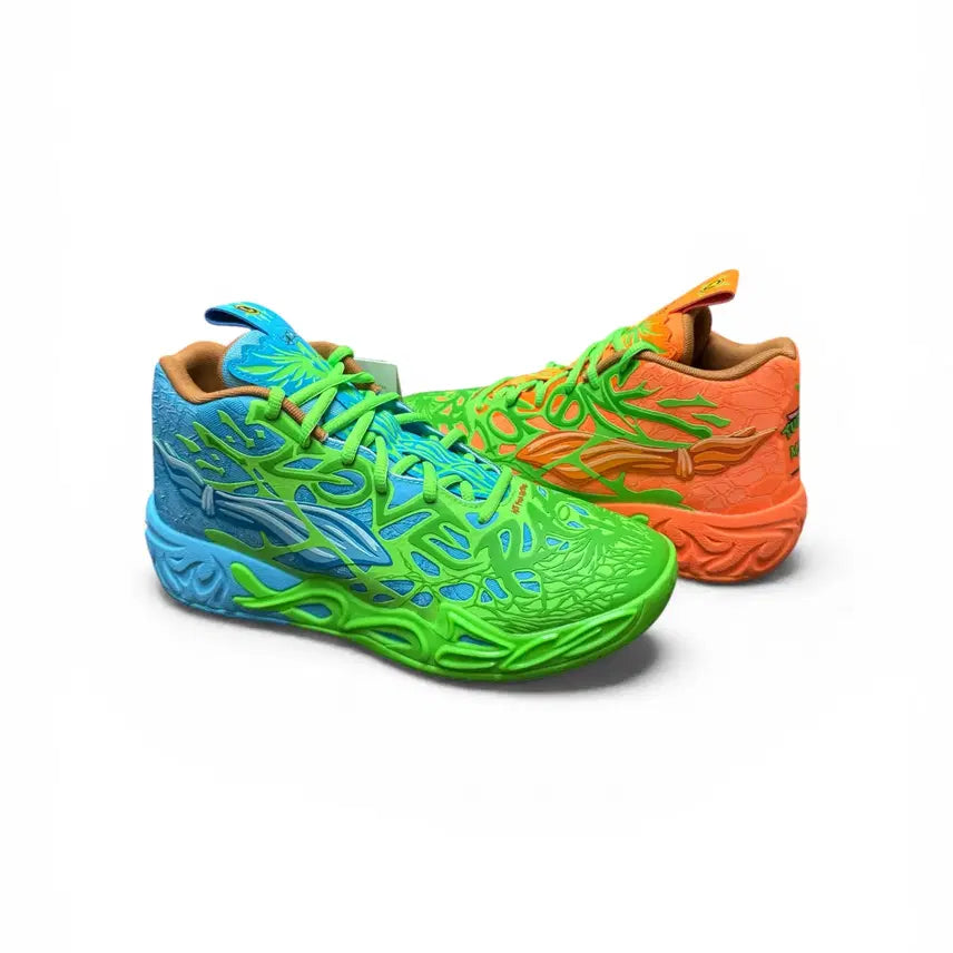 [BUNJANG] Puma MB.04 TMNT L&M Basketball Shoes Size 300 / (300)푸마 MB.04 TMNT L&M 농구화 311307-01