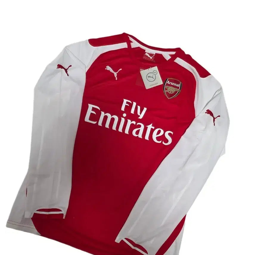 [BUNJANG] Arsenal 2014-15 Long Sleeve Home Jersey / 14-15 아스날 홈 긴팔 택채새제품