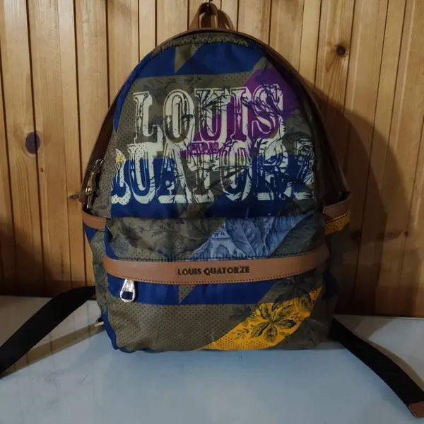 [BUNJANG] Louis Quatorze Printing Mini Backpack / 루이까또즈 프린팅 미니 백팩
